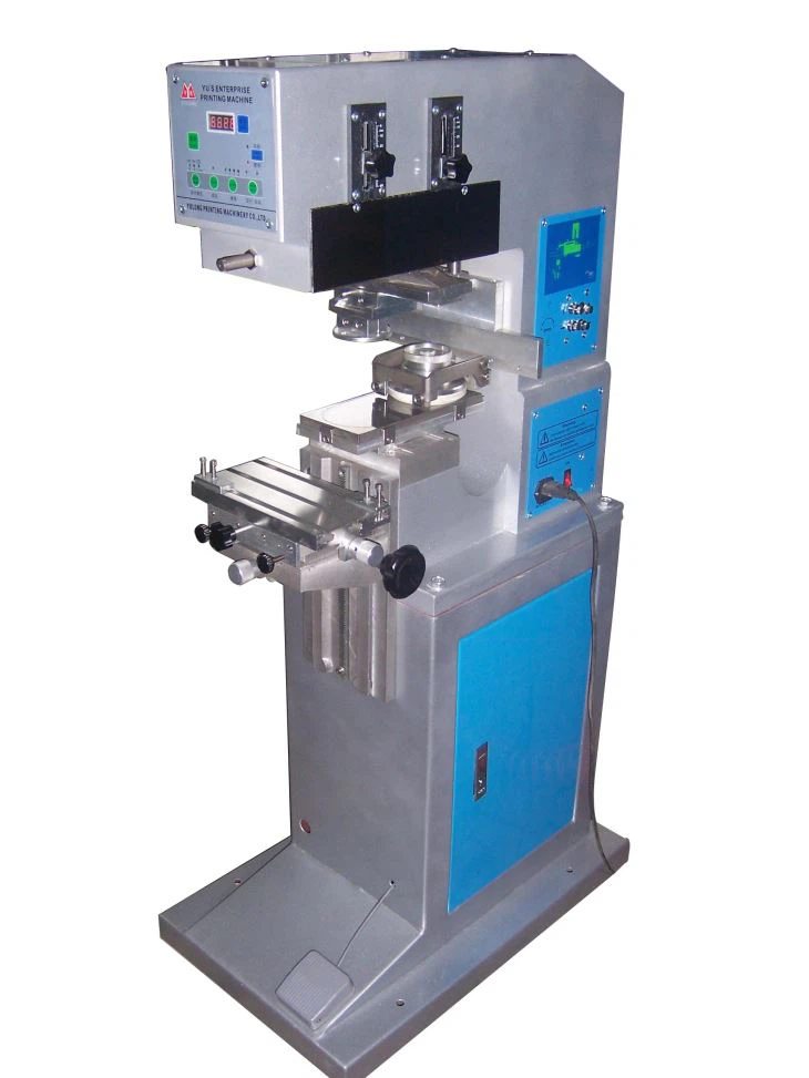Single Color Sealed Ink Cup Pad Printing Machine
