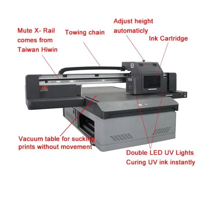 Flatbed UV Ink Jet Printer